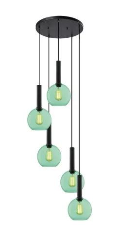 Less rondell takpendel 5 lys - Small