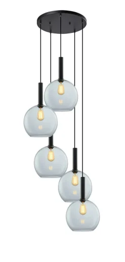 Less rondell takpendel 5 lys - Large