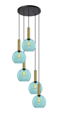 Less rondell takpendel 5 lys - Medium