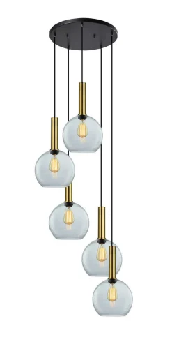 Less rondell takpendel 5 lys - Medium