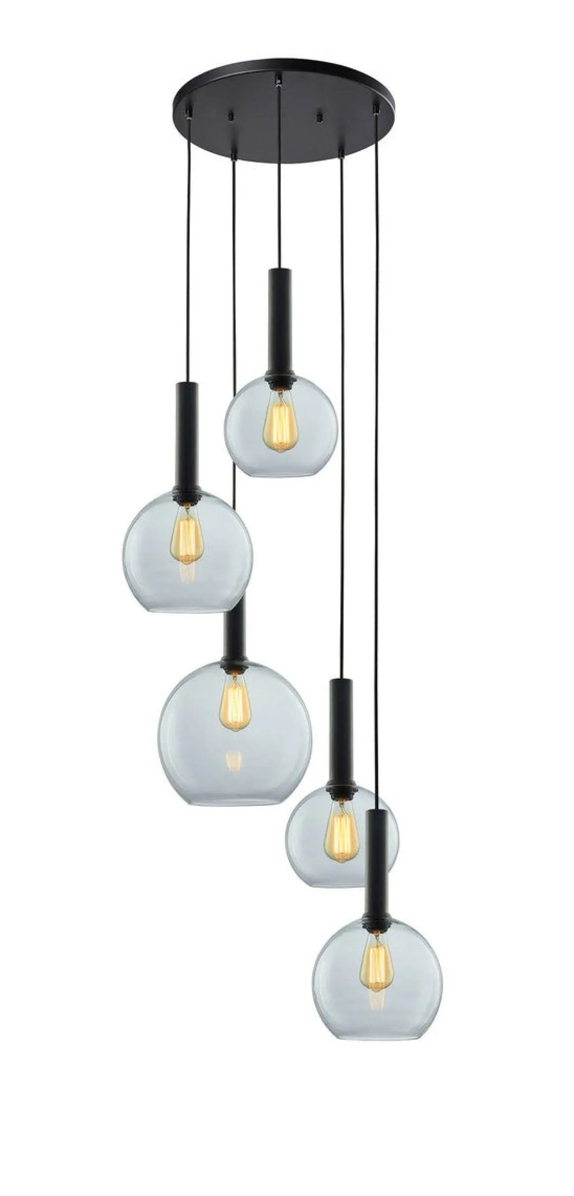 Less rondell takpendel 5 lys