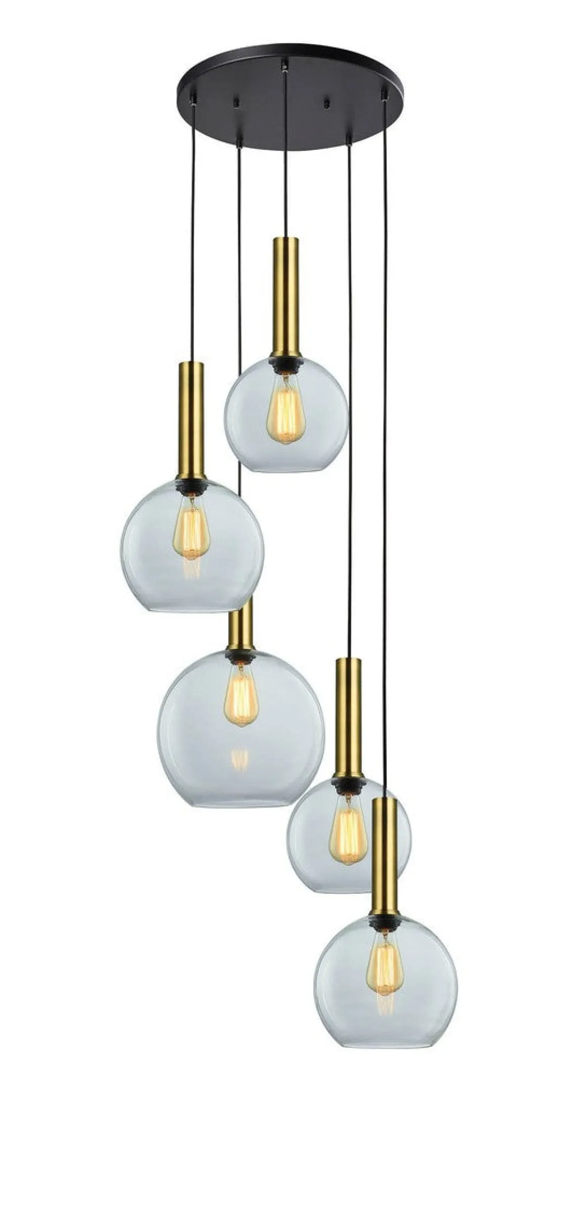 Less rondell takpendel 5 lys