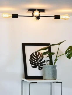 Lester taklampe - Svart