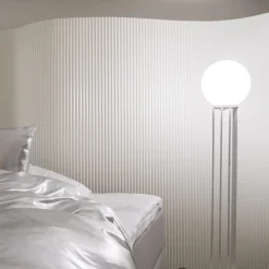 Liberia gulvlampe - Hvit