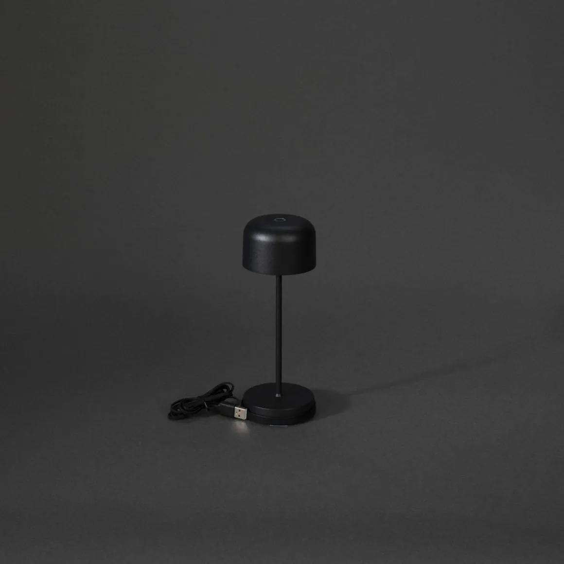 Lille mini bordlampe oppladbar utendørs IP54