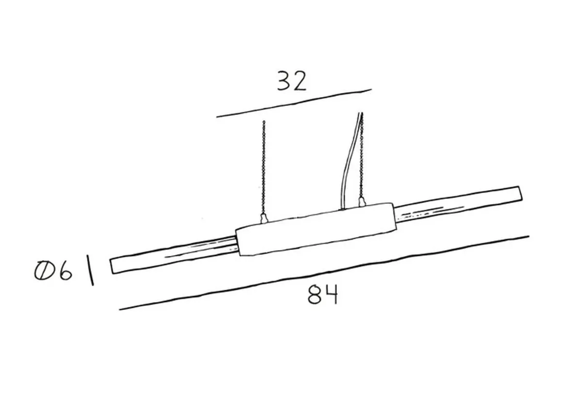 Limbo taklampe - Brun marmor
