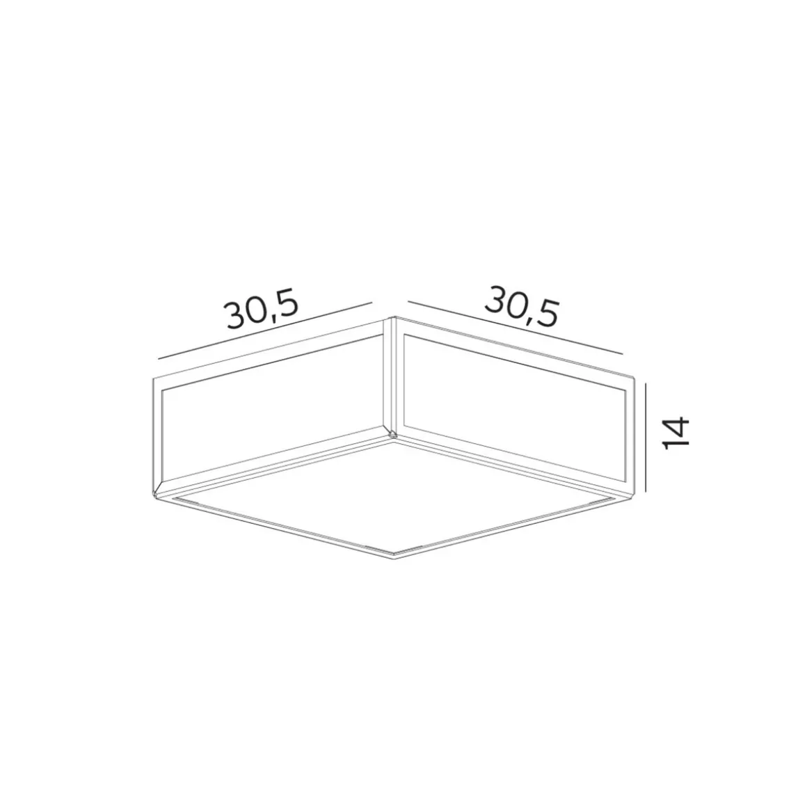 Lofoten 1945 taklampe utendørs IP44