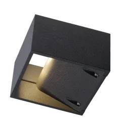 Logs vegglampe utendørs 9,5W 3000 Kelvin IP65