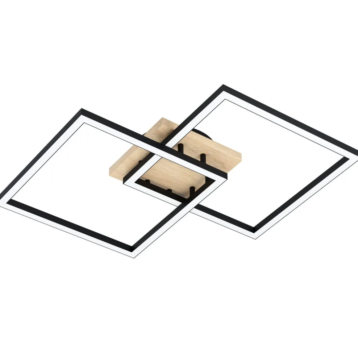 Lomaltas smart connect.z taklampe 4 x 8W 2700-6500K - Svart/Trefarget