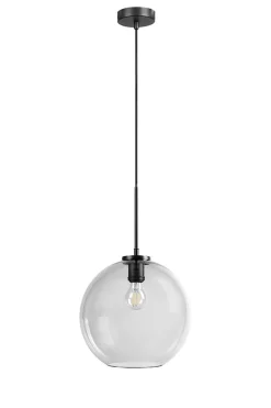 Loop takpendel 30 cm - Svart/Røykfarget