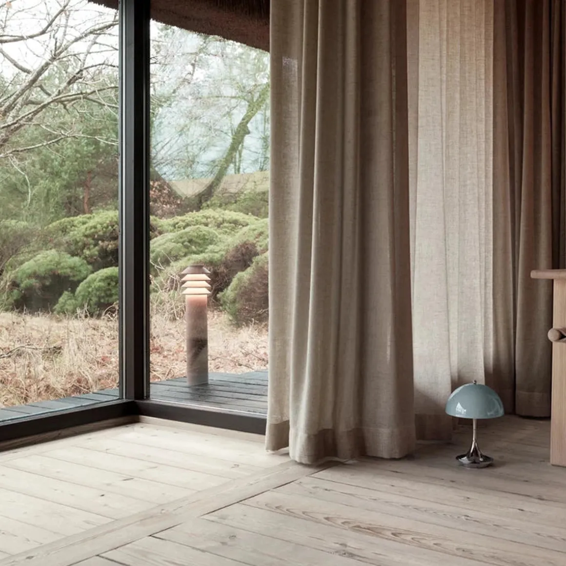 Louis Poulsen Bysted Garden fotplate u/adapter lang