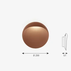 Louis Poulsen Flindt utendørs vegglampe Ø20