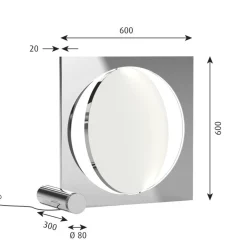 Louis Poulsen Moonsetter Gulvlampe - Krom