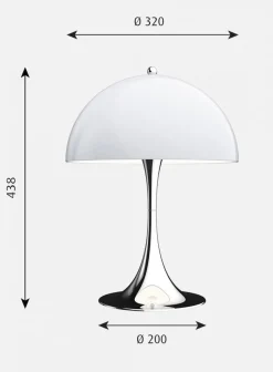 Louis Poulsen Panthella 320 bordlampe