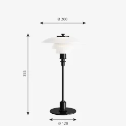 Louis Poulsen PH 2/1 bordlampe