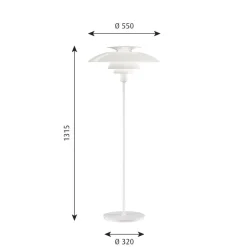 Louis Poulsen PH 80 gulvlampe