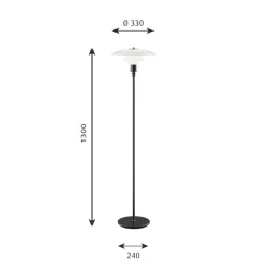 Louis Poulsen PH 3½-2½ gulvlampe