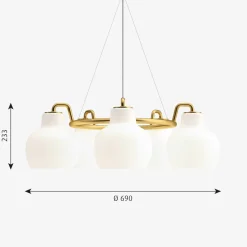 Louis Poulsen VL Ring Crown 5 taklampe