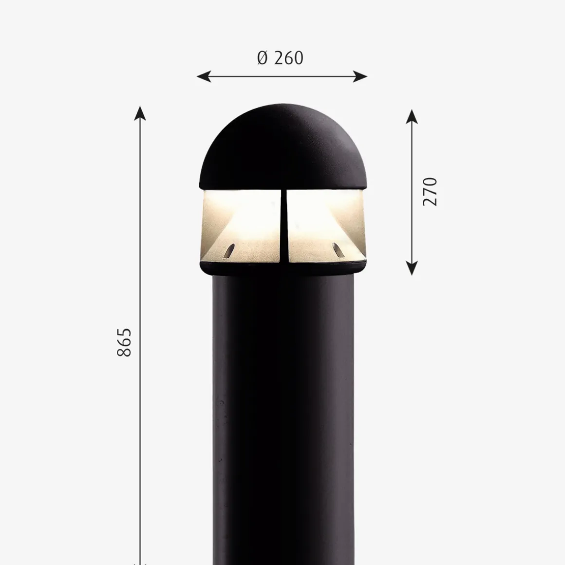 Louis Poulsen Waterfront Pullert m/Fotplate