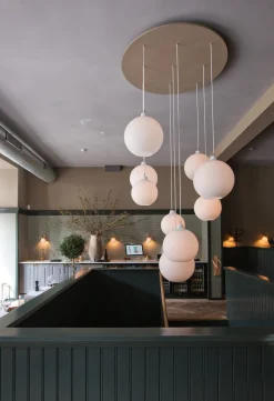 Louis Poulsen Wohlert taklampe Ø35 - Opal