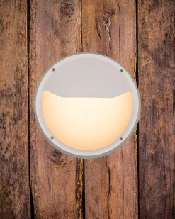 Luno Nuova vegglampe 30 cm utendørs IP65 13W 3000K IK6 - Hvit