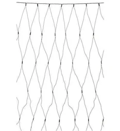 Lysnett 2x2m - Garden 24 - Svart