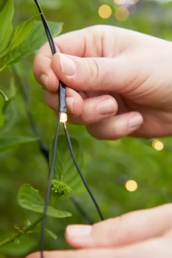 Lysnett 2x2m - Garden 24 - Svart