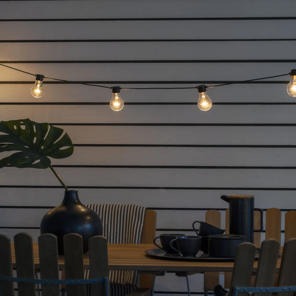 Lysslynge 10 lys - Amber