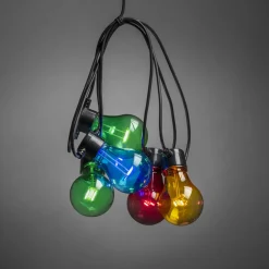 Lysslynge 20 lys - Flerfarget