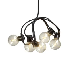 Lysslynge 20 lys, plast - Amber