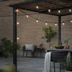 Lysslynge 10 lys utskiftbar - Amber