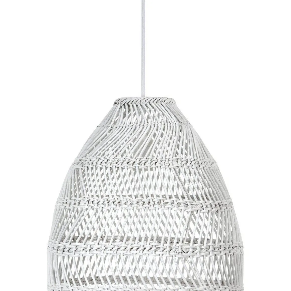 Maja takpendel utendørs 36 cm - Rotting Hvit