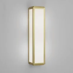 Mashiko 300 Classic vegglampe IP44 - Matt gullfarget