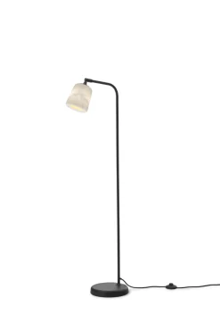 Material Gulvlampe - Hvit Transparent Marmor