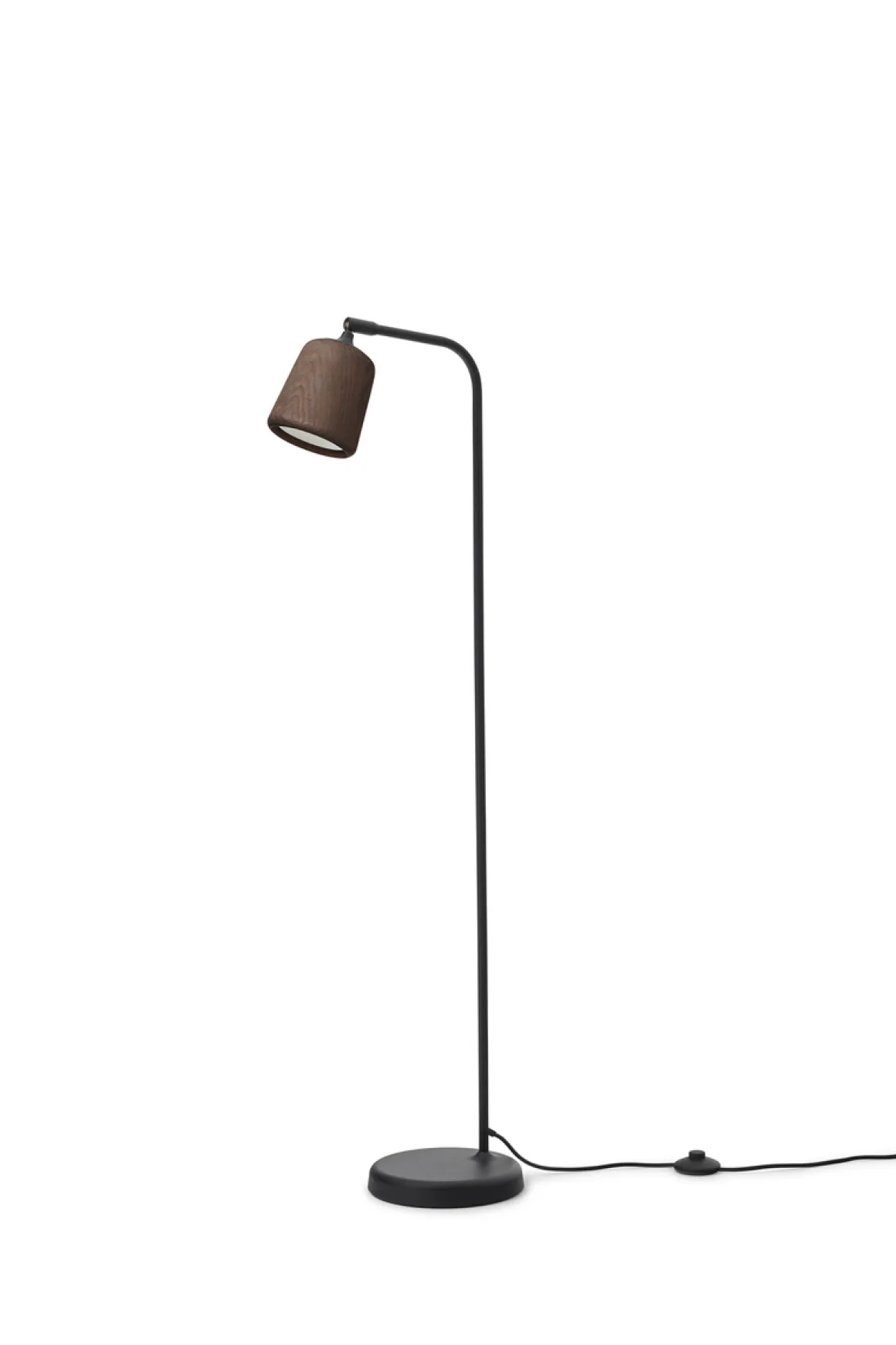 Material Gulvlampe - Røkt Eik