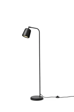 Material Gulvlampe - Svart Marmor