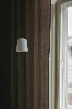 Material takpendel - Hvit Opal