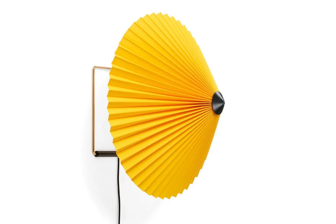 Matin Vegglampe gul - 38 cm