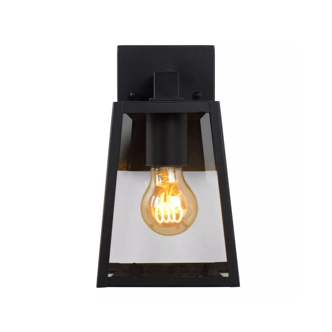 Matsol vegglampe utendørs E27 - Svart