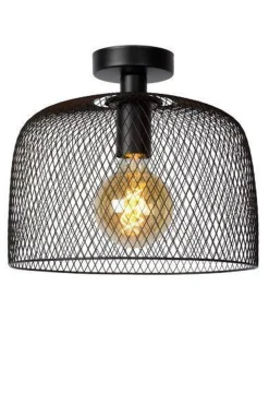 Mesh taklampe 29,5 cm - Svart