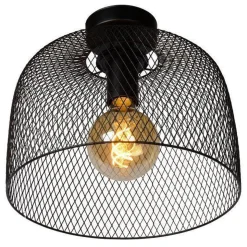 Mesh taklampe 29,5 cm - Svart