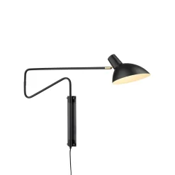 Metropole Deluxe vegglampe medium - Svart