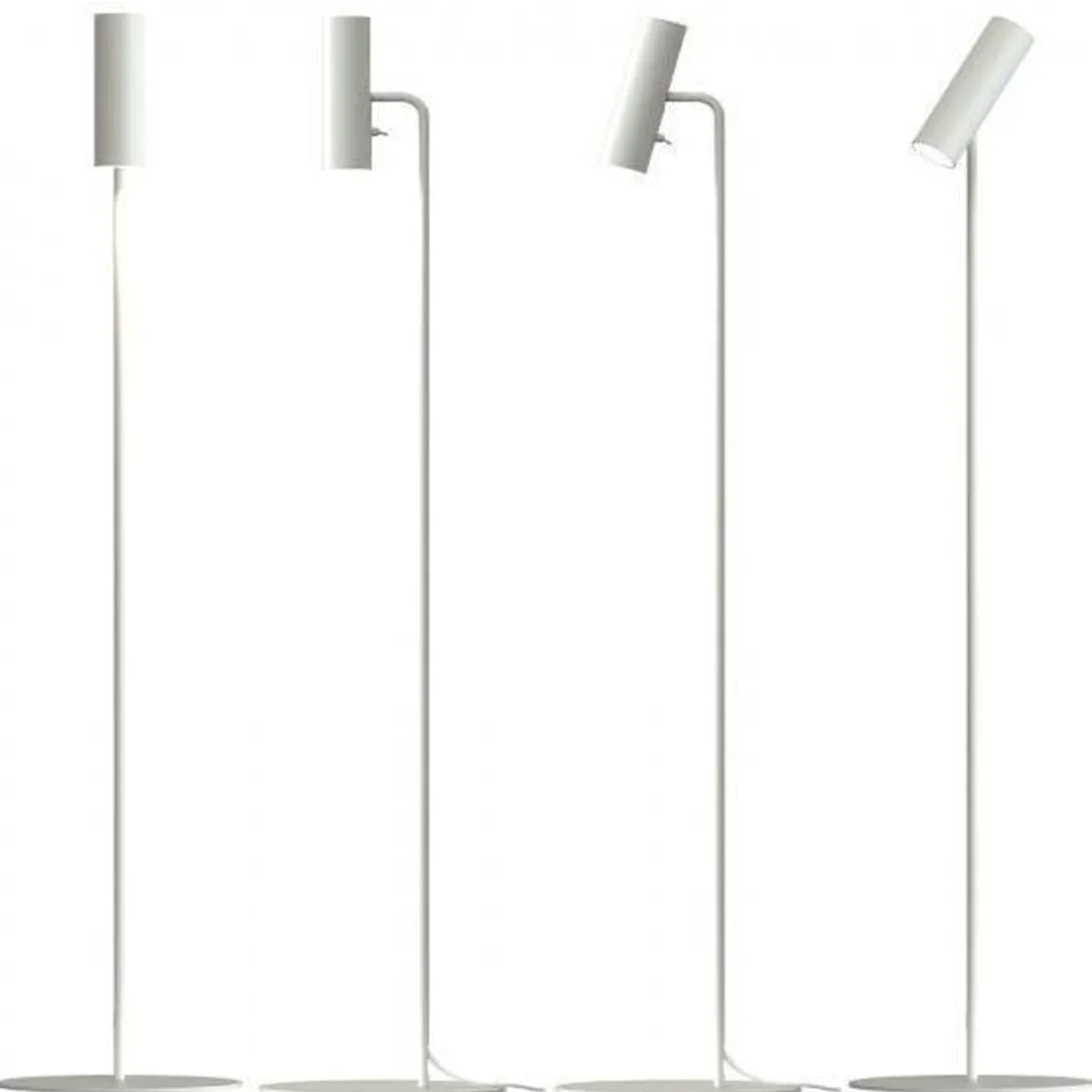 MIB 6 Gulvlampe - Hvit