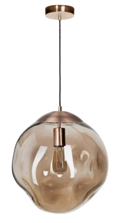 Mico takpendel 30 cm - Antikkmessing/lister grey