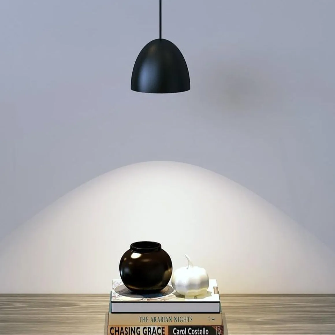 Midas takpendel 8,9 cm 8W 2700 Kelvin - Dimbar