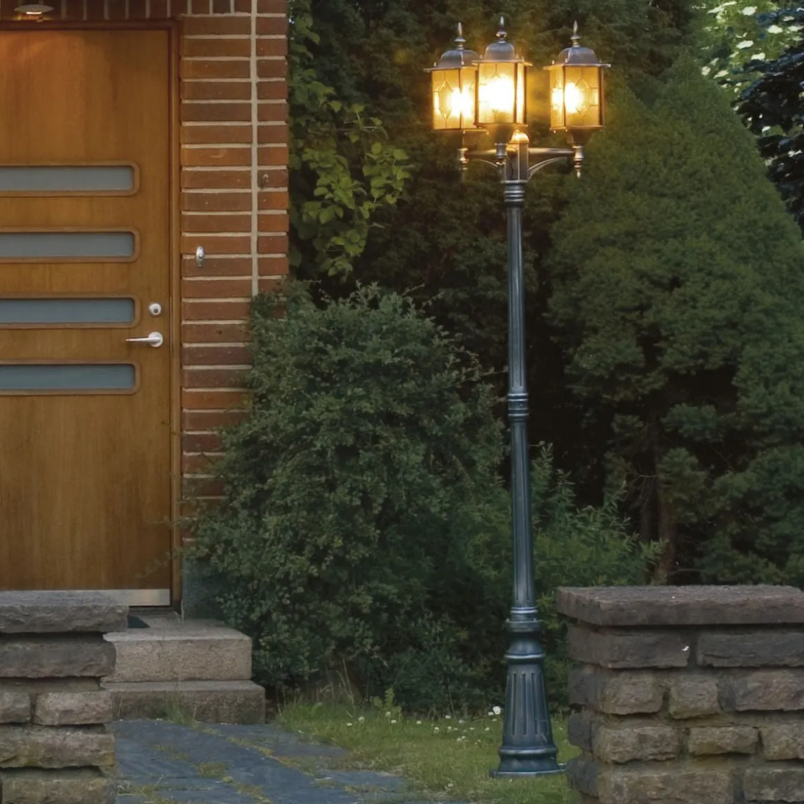 Milano stolpe m/ 3 lys