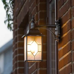 Milano vegglampe, ned - Svart