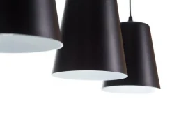 Milga takpendel 1 lys - Svart/Hvit