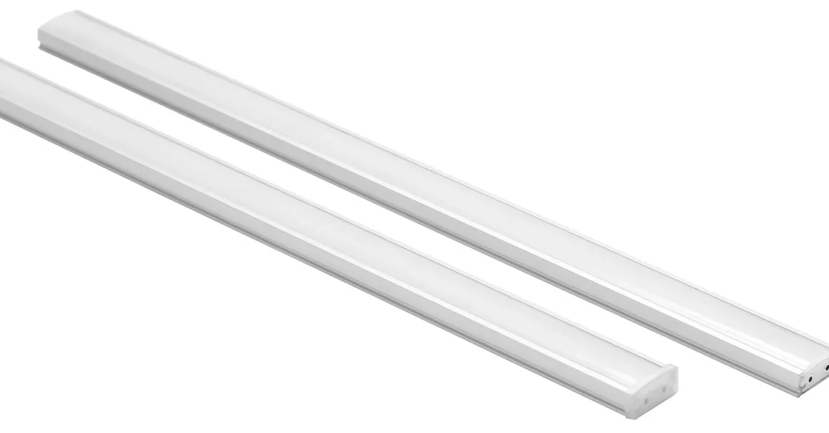 MiniLink 100 cm 15W 3000K - Sølvgrå/Frostet - 1 stk