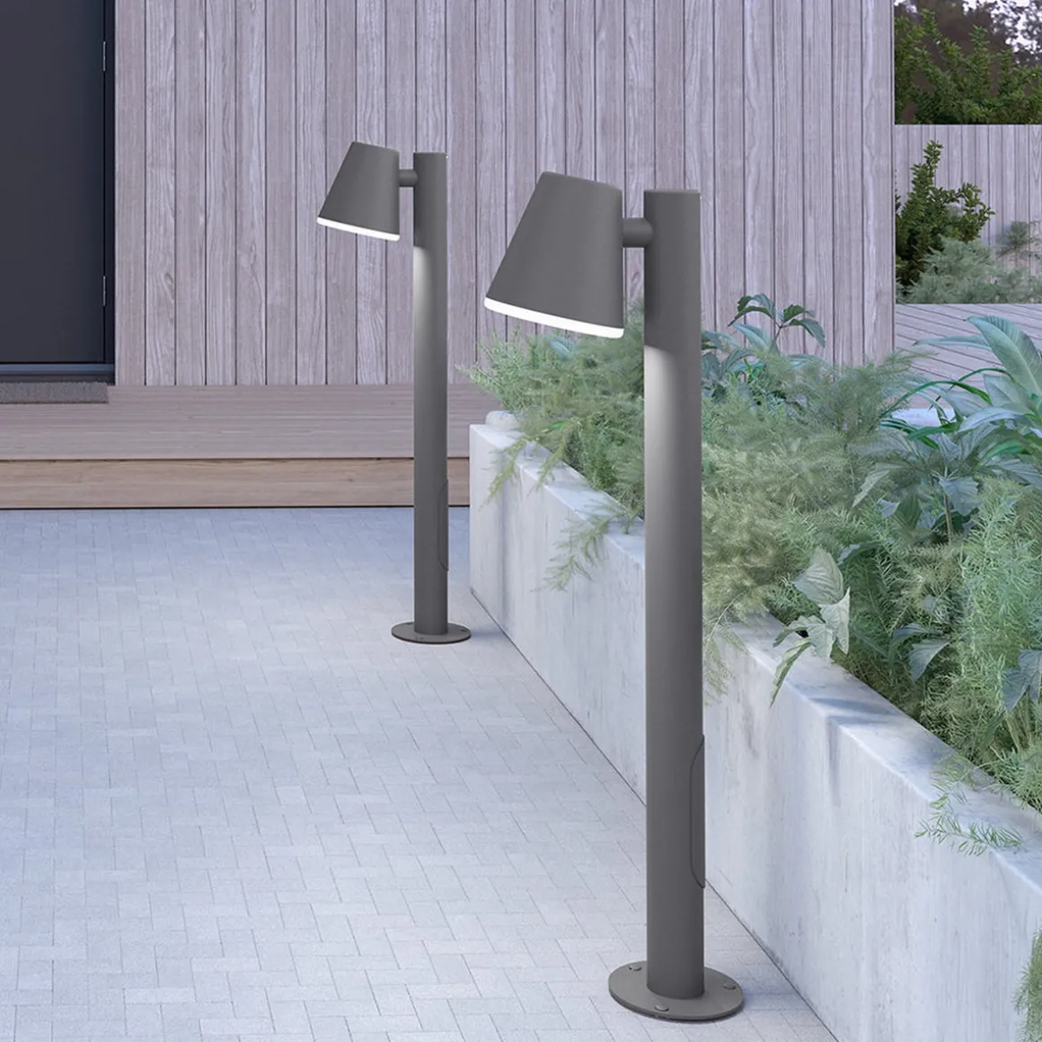 Mist pullert 102,9 cm, utendørs IP44 E27